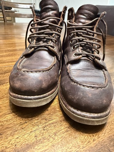 Red wing 8138 moc - wing, toe,