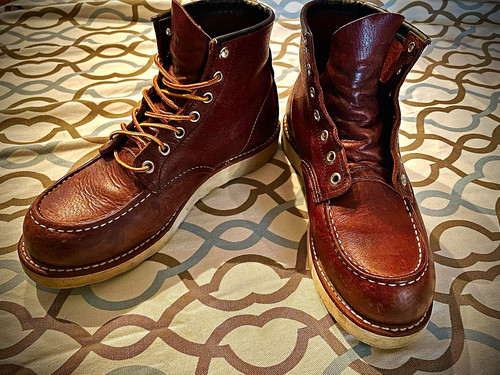 Red wing 8138 moc toe - moc,