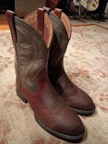 Ariat sport wide brown green - sport,