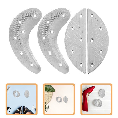 Pairs metal heel plate shoes - 2,