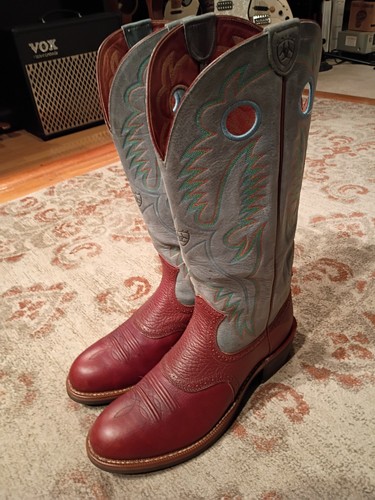 Ariat heritage brown teal - &,