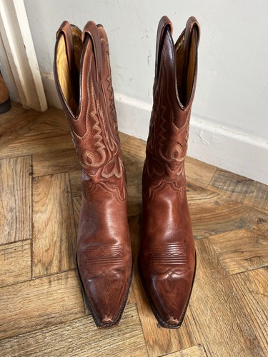 Soles brown leather - leather, western