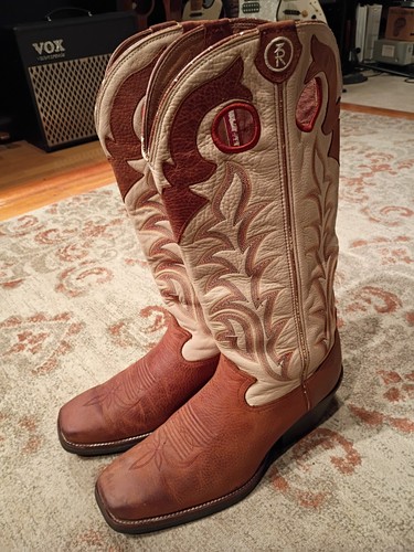 Tony lama brown ivory - 3r,