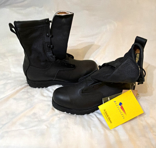 Belleville men black leather - men's,