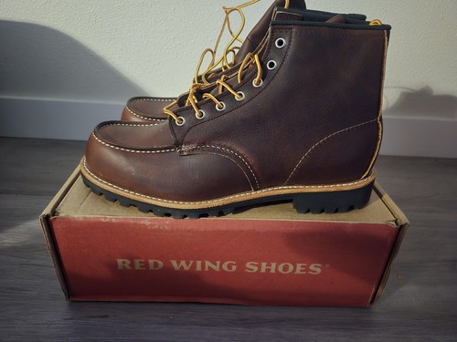 Red wing shoes - red, roughneck