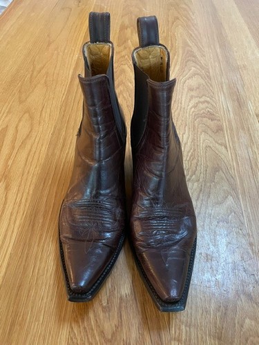 Leather women cowboy boots - cowboy,