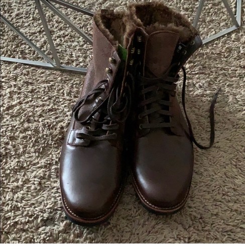 Timberland men brown leather - men's,